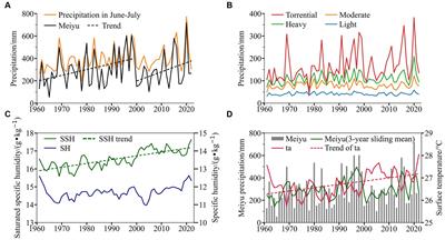 New characteristics of Meiyu precipitation changes in the middle and lower reaches of the Yangtze River since 2000